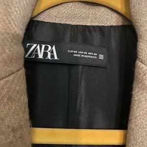 Zara wool blend coat